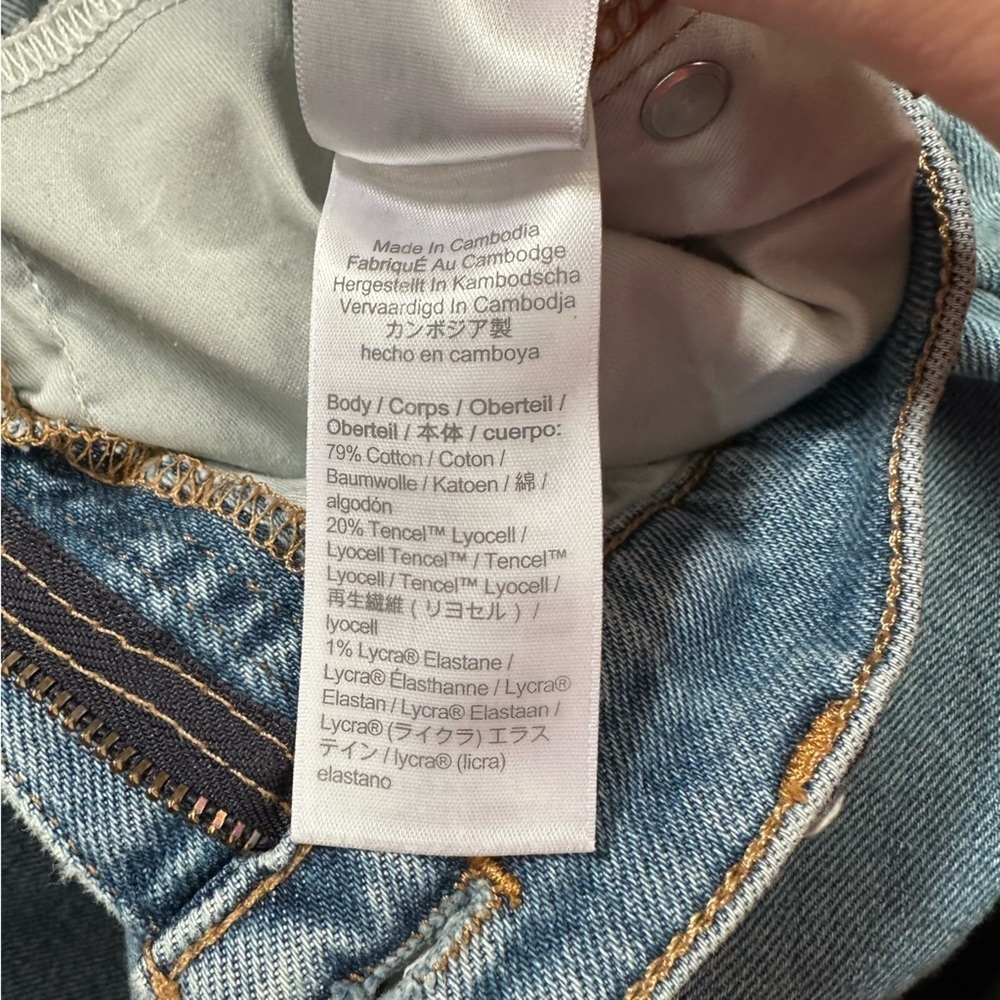J. Crew Billie Demi Boot cut Crop Jeans 26 4 mid rise distressed casual ankle - Picture 8 of 12
